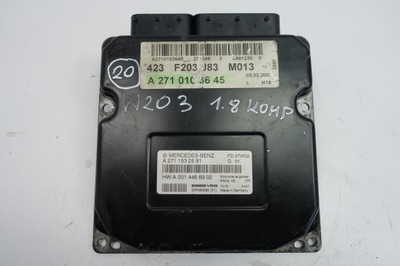 Mercedes w203 1.8 компрессор бортовой компьютер двигателя фото №1