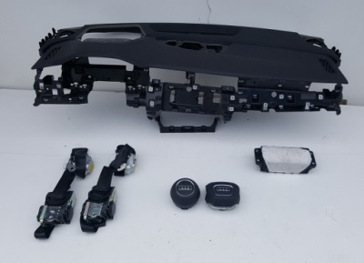 Audi q8 приборная панель консоль подушка безопасности подушки безопасности ремни фото №1