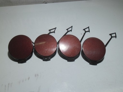 Vw touran lift заглушка фаркоп коричневая перед 1t0 фото №1