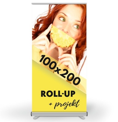 ROLL-UP 100x200cm PROJEKT ROLLUP BLOCKOUT qf