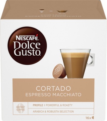 Kawa w kapsułkach NESCAFE Dolce Gusto Cortado16szt