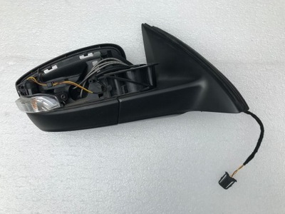 Skoda rapid 5j правое зеркало 2 pin 2012-2016 фото №1