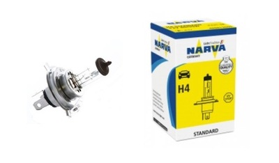 ЛАМПОЧКА NARVA H4 12V 60/55W 48884 P45T-41