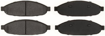 KLOCKI CERAMICZNE PRZÓD CHRYSLER PACIFICA 2004-08