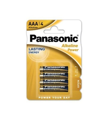 BATERIA ALKALICZNA PANASONIC AAA/LR03