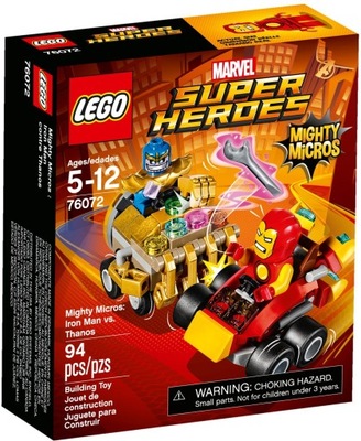 LEGO Super Heroes 76072 Iron Man kontra Thanos