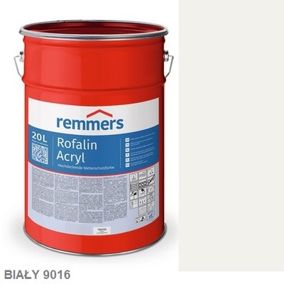 ROFALIN ACRYL REMMERS 2,5 l BIAŁY