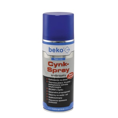 BEKO Cynk w Sprayu Cynkowanie na zimno 99,9% CYNKU