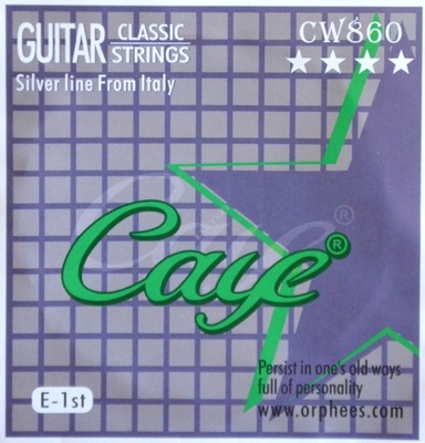 Struna E1 do gitary klasycznej - CAYE CW-1