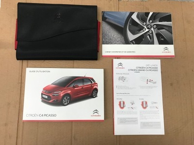 CITROEN C4 PICASSO II KSIĄŻKI SERWISOWE ETUI NOWA