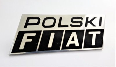 Emblemat znaczek POLSKI FIAT Maluch 126p