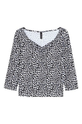 H&M Dżersejowy top rozm.38,M