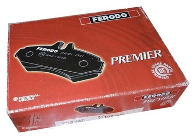 Ferodo тормозные колодки тормозные перед toyota previa r1 r2 фото №1