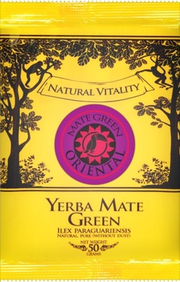 Yerba Mate Green Oriental 50g Sprzyjająca Moc Ziół