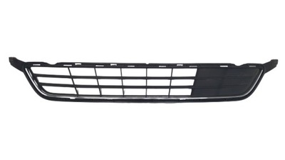 Решітка бампера середня хром ford s-max фото №1