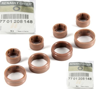 SEALS FOR SYSTEM AIR CONDITIONER RENAULT KANGOO I  