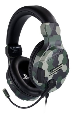 Headset BigBen PS4OFHEADSETV3G PS4 zielony