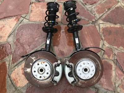 Vw t-roc audi q2 поворотний кулак амортизатор правий фото №1