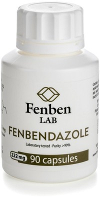 Fenbendazole 222mg Cz. >99.9% Fenben Lab 90 kap