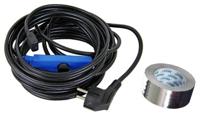 Przewód grzejny kabel grzewczy z termostatem 24m
