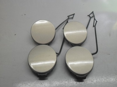 Vw touran lift заглушка фаркоп бежевая перед 1t0 фото №1