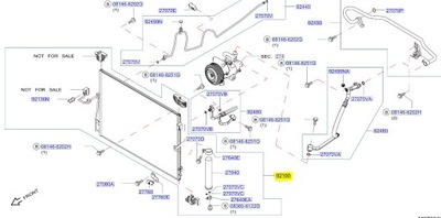 RADUADOR DE ACONDICIONADOR NISSAN NAVARA NP300 D23 15-  