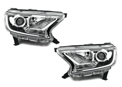 Ford ranger everst 15- nowe фари h11/hb3 l+p фото №1