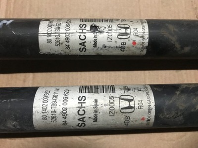 Honda civic ix kombi амортизаторы правый левый задняя фото №1