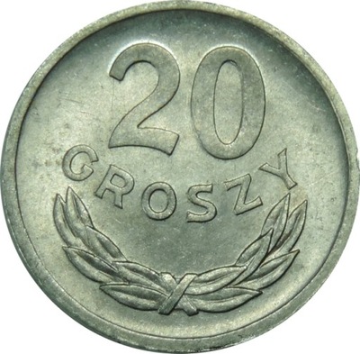 20 GROSZY 1972 - POLSKA - STAN (1-) - K.995