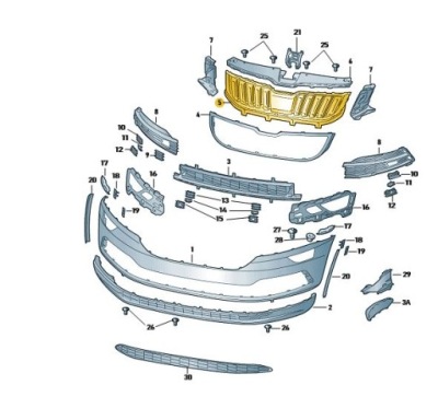 Сетка решётка решётка радиатора решетка czarna skoda karoq фото №1