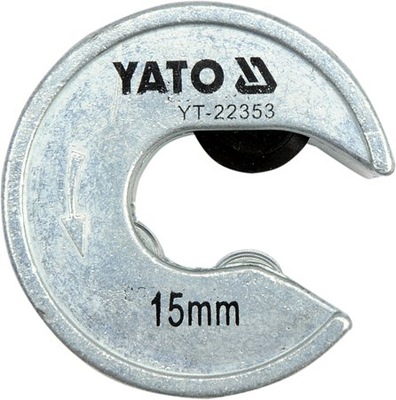 OBCINAK KRĄŻKOWY DO RUR 15mm YATO YT-22353