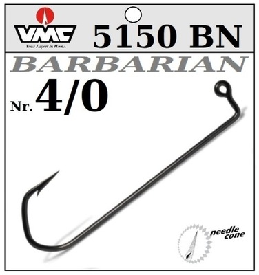 20 x JIG HAK VMC 5150 BN Nr.4/0 odlewanie główek