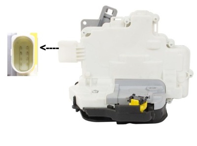 Замок двері задня лівий audi r8 2007-2015 фото №1