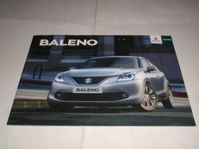 SUZUKI BALENO - Prospekt 2016 