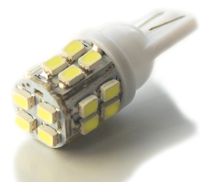 24V DIODO LUMINOSO LED T10 W5W 20 SMD  