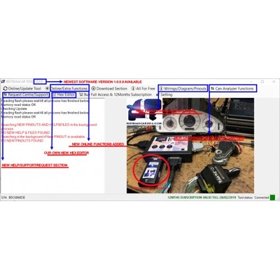 12-miesięczna subskrypcja SOFTWARE BestDiagCar