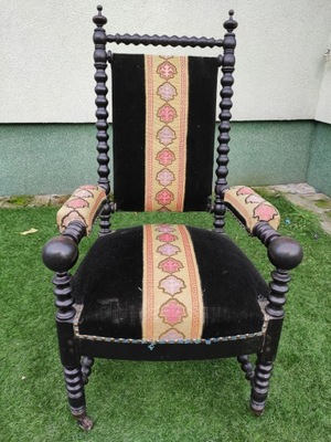 Fotel w stylu Napoleona III XIX w.