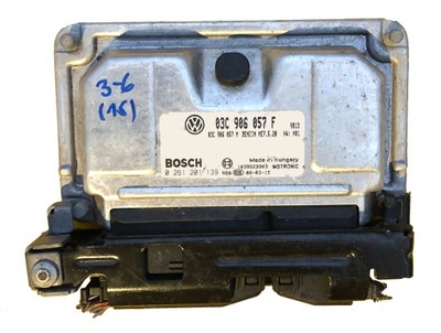 ECU SKODA FABIA 1.6 03C906057F 0261201139 ĮRAŠYTI 