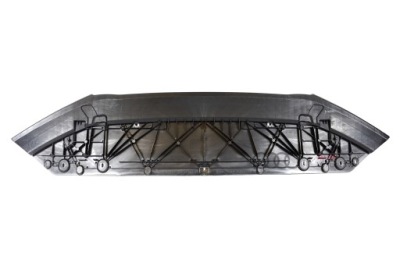 Захист бампера замок перед audi a4 b9 стандарт оригінал od aso фото №1