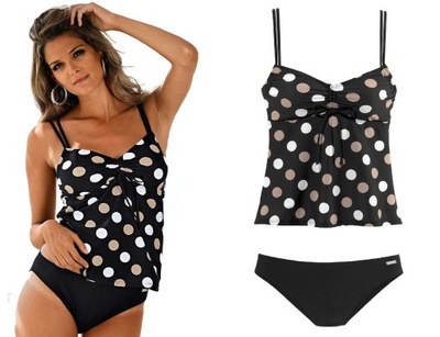 Tankini KĄPIELOWY top+figi LASCANA! R - 40/80 B