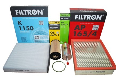 FILTERS VOLVO C30 S40 II V70 V50 2.4 2.5 SET FILTRO  