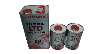 МАСЛО HONDA ULTRA LTD SN 5W30 5W-30 6L 4L + 2X 1L