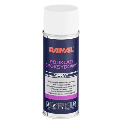 RANAL PODKŁAD EPOKSYDOWY ANTYKOROZYJNY SPRAY 400ml