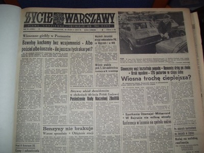 "ŻYCIE WARSZAWY" z I kw. 1984 r.