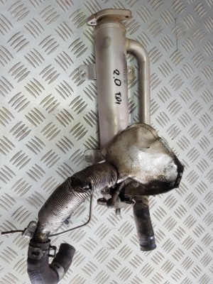 Радіатор вихлопних газів egr mitsubishi lancer viii x 2.0 фото №1