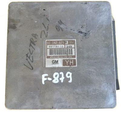 Ecu opel vectra 2.0 90347671 фото №1
