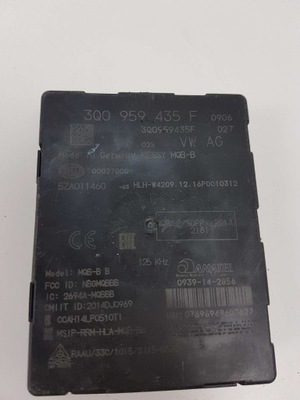 Vw arteon блок управления модуль kessy 3q0959435f фото №1