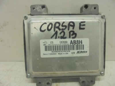 БЛОК УПРАВЛІННЯ КОМП'ЮТЕР OPEL CORSA E 1,2B 12670269