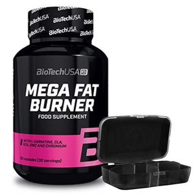 BIOTECH MEGA FAT BURNER 90kaps. REDUKCJA FITNESS !