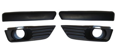 Ford focus 2 комплект решётка заглушки противотуманной фары рамки фото №1